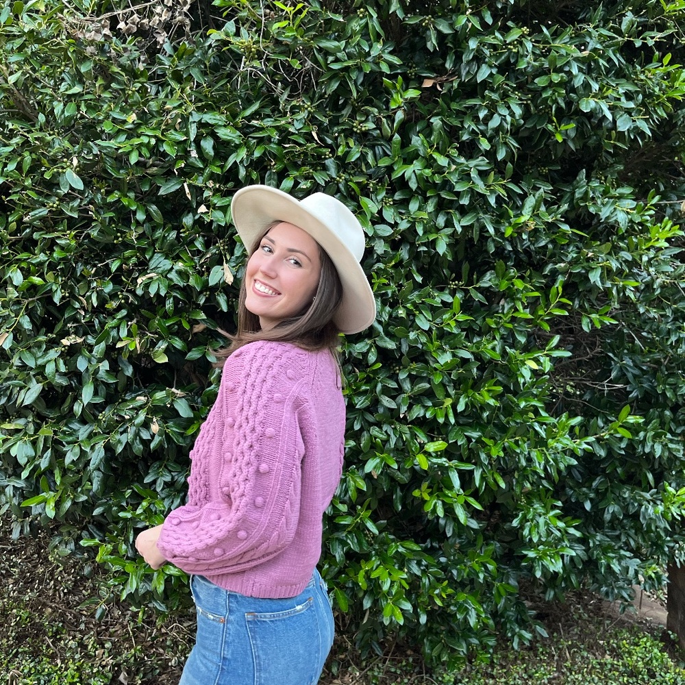 Mulberry Cable Knit Cardigan